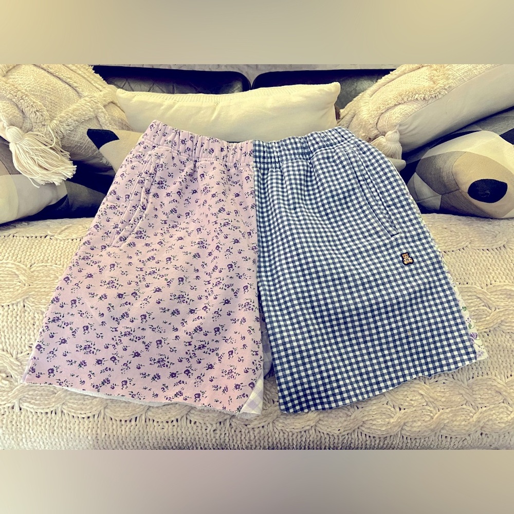 Teddy Fresh “Custom Made” Patchwork Shorts - image 1